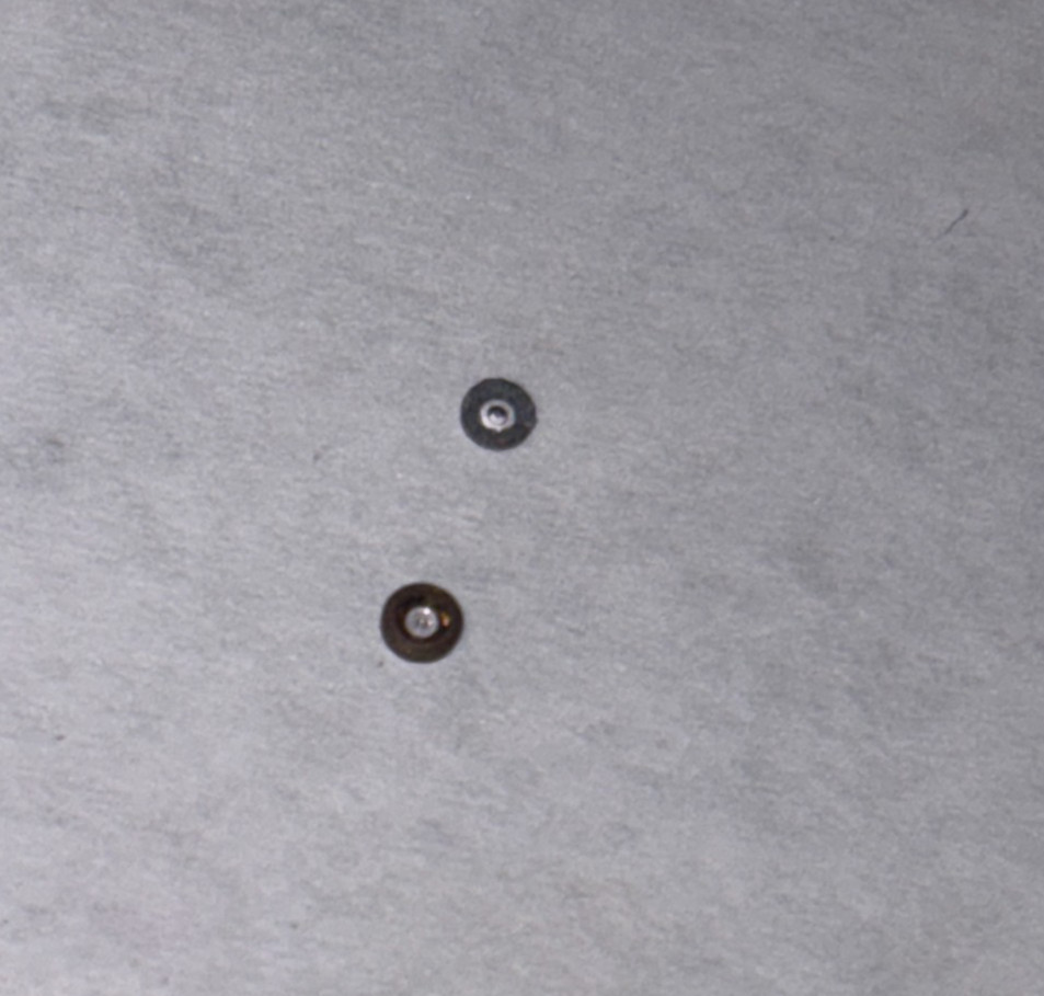 US WALTHAM 6 AND 0 SZ WATCH BALANCE JEWEL UPPER NOS 1 H -12,1 H 13———A-189