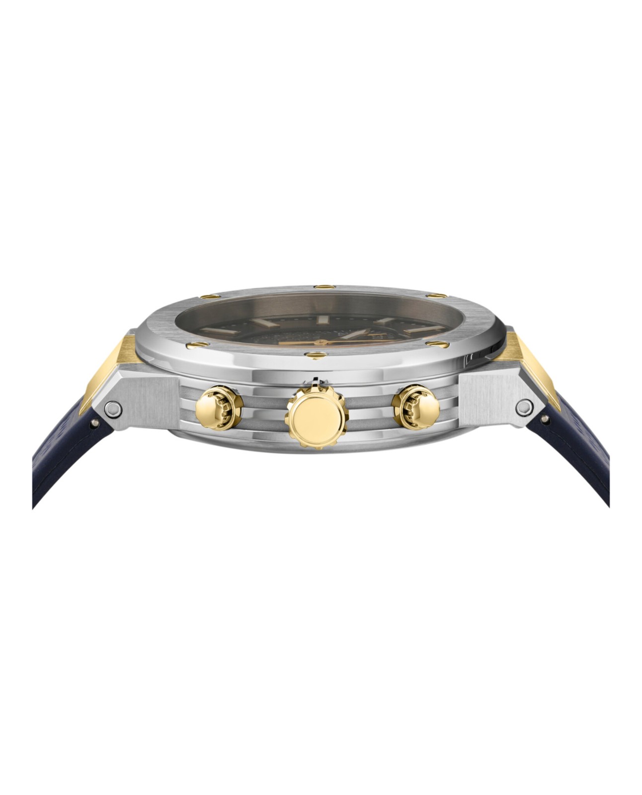 Ferragamo Mens Stainless Steel 42mm Strap Fashion Watch