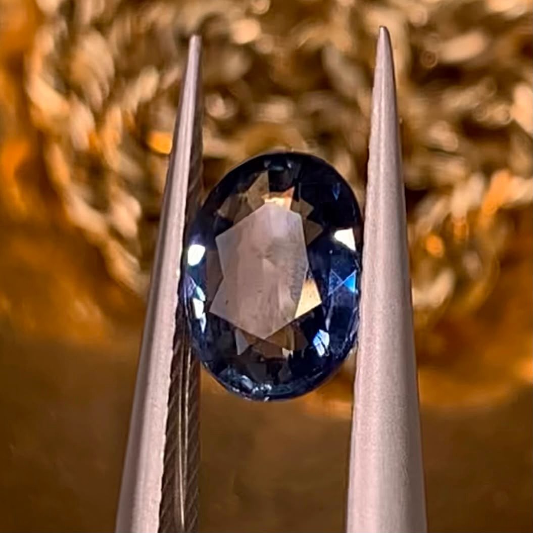 1.06Ct Natural Unheated Rare Cornflower Blue Sapphire