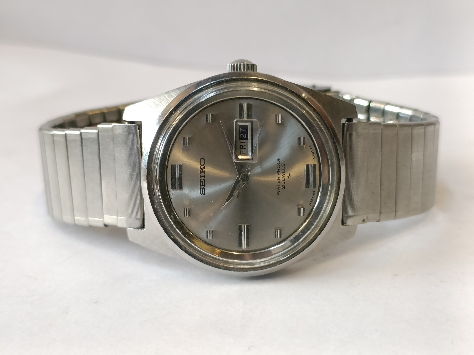SEIKO 21J WINDING GRAY DIAL 2119-0090 JAPAN WOMEN’S WORKING CONDITION