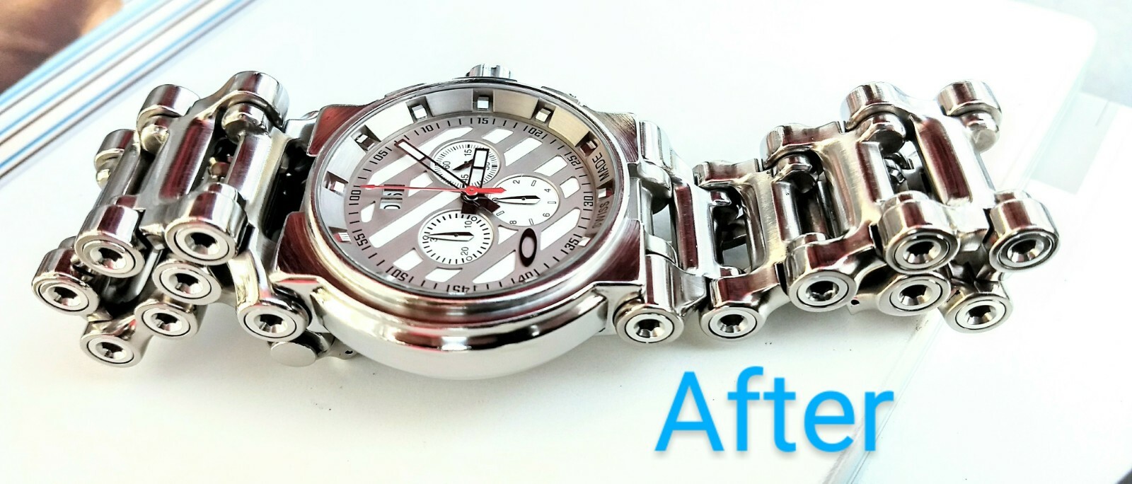 Oakley Hollowpoint/Minute Machine-Titanium Polish Services/Restore finish Watch!