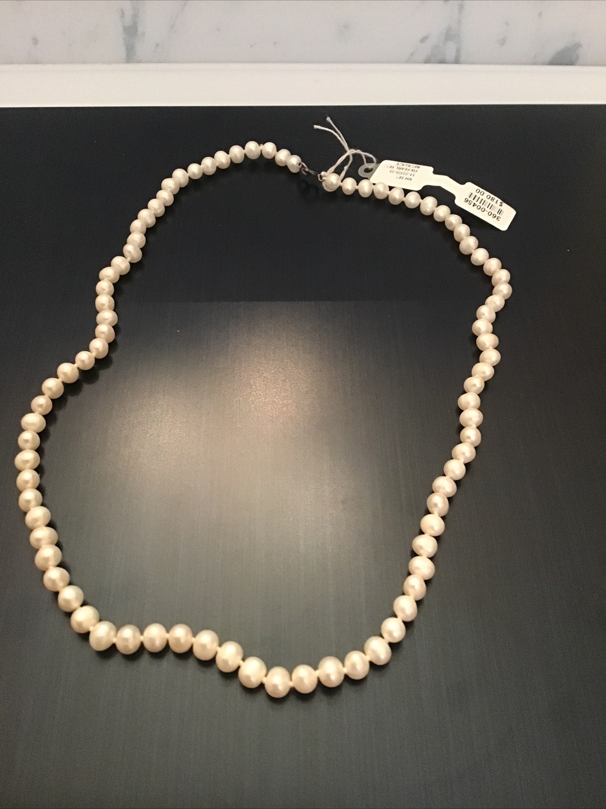 Freshwater Pearl Strand 17” Pearls Approx. 8mm Choker/Necklace NWT $180