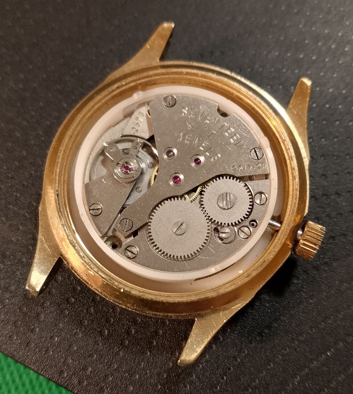 POLJOT 2614 Vintage Russian Mechanical Wristwatch 17 jewels USSR Serviced