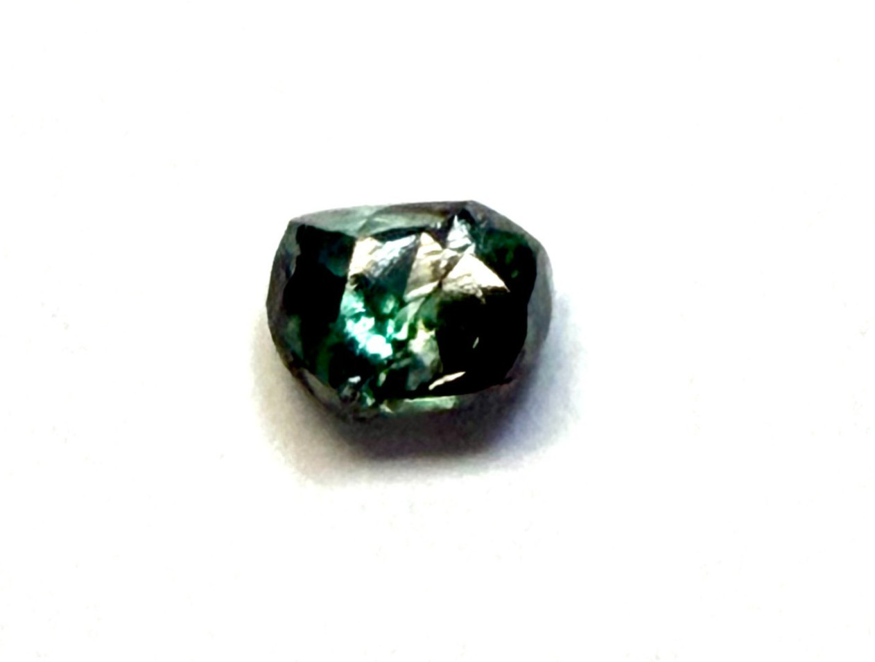 0.23 Carats Green SI+ Unique Uncut Raw Rough Diamond