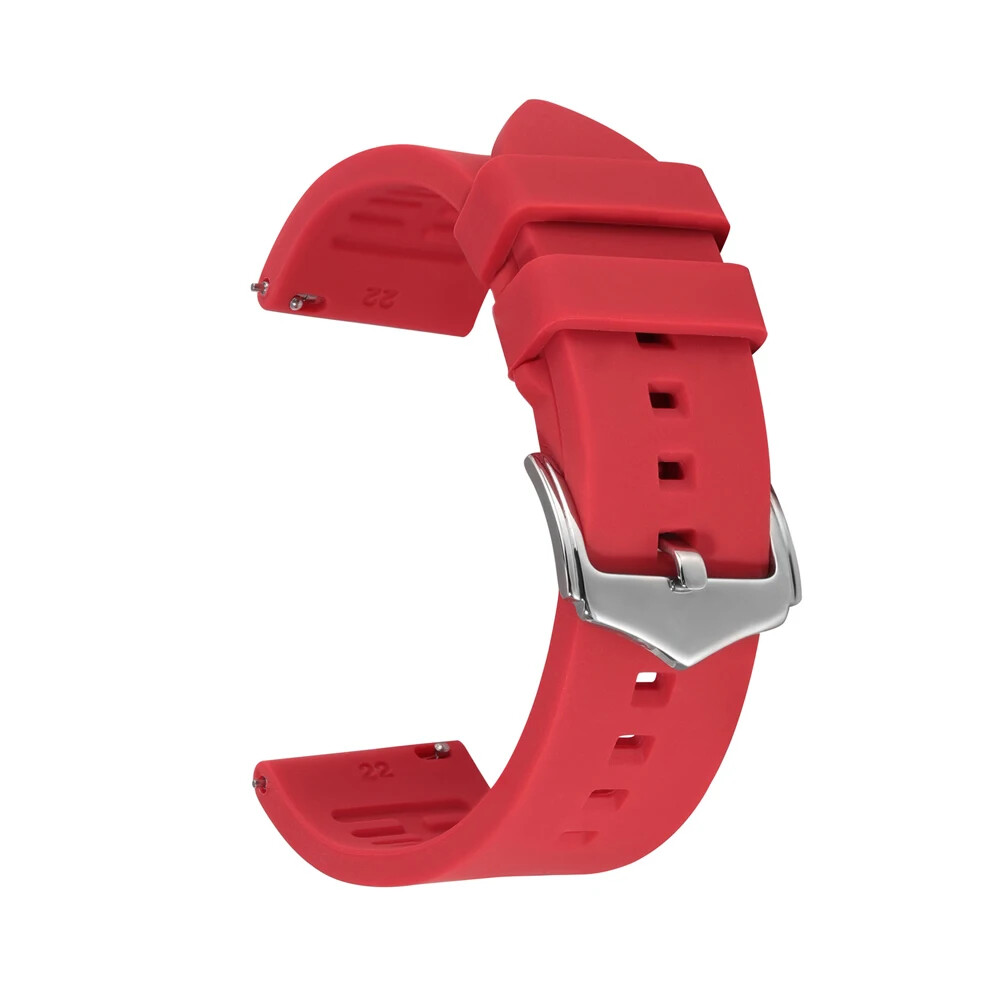 Universal Silicone Watch Band Strap 18mm 19 20mm 21mm 22 24mm Rubber Watch Belt