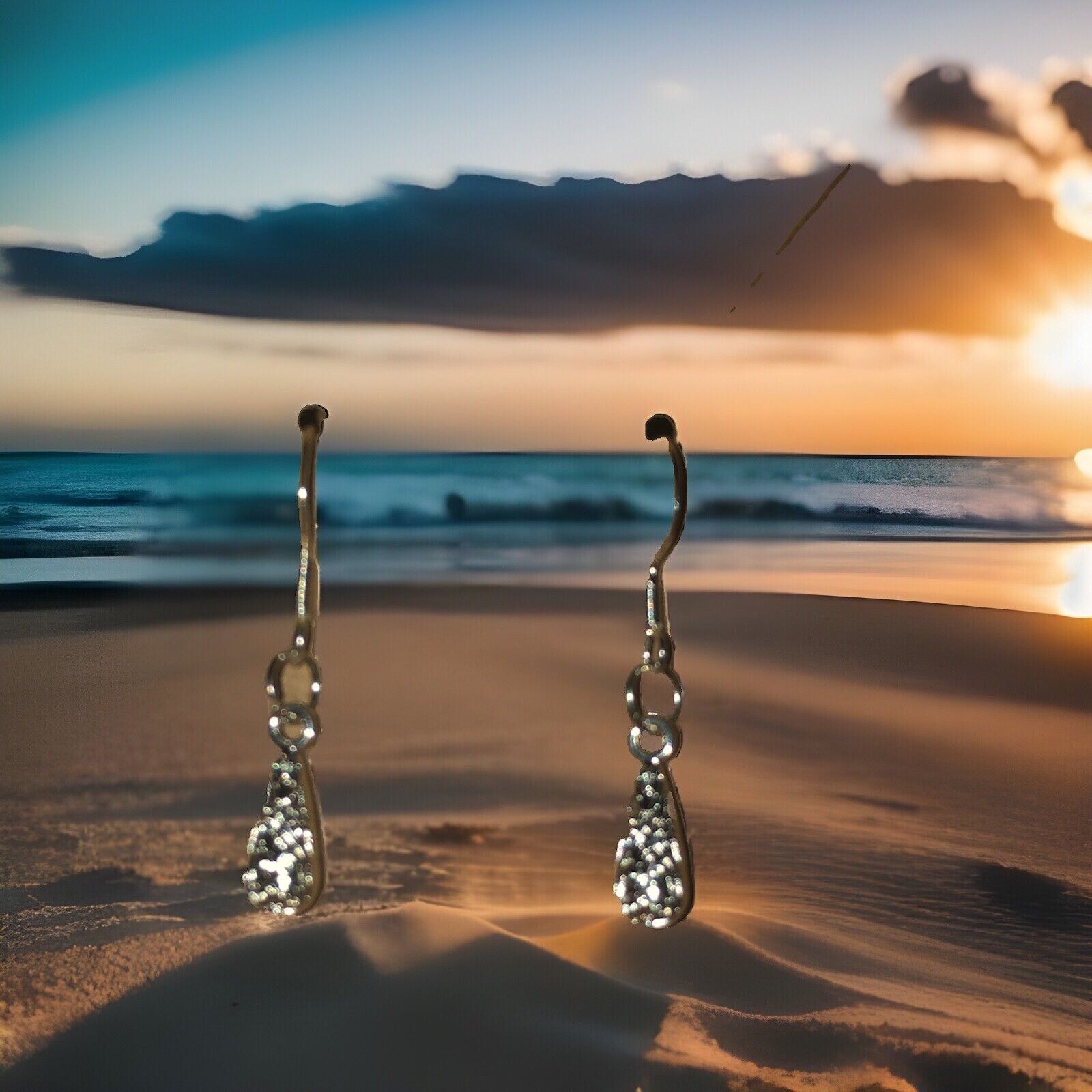Petite Teardrop Earrings Very Lightweight Small Perfect For Girls Of All Ages