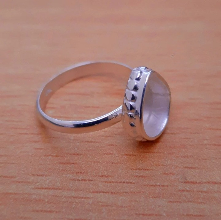 925 Sterling Silver 5x7mm Pear Ring Setting Blank DIY Jewelry Gift Handmade