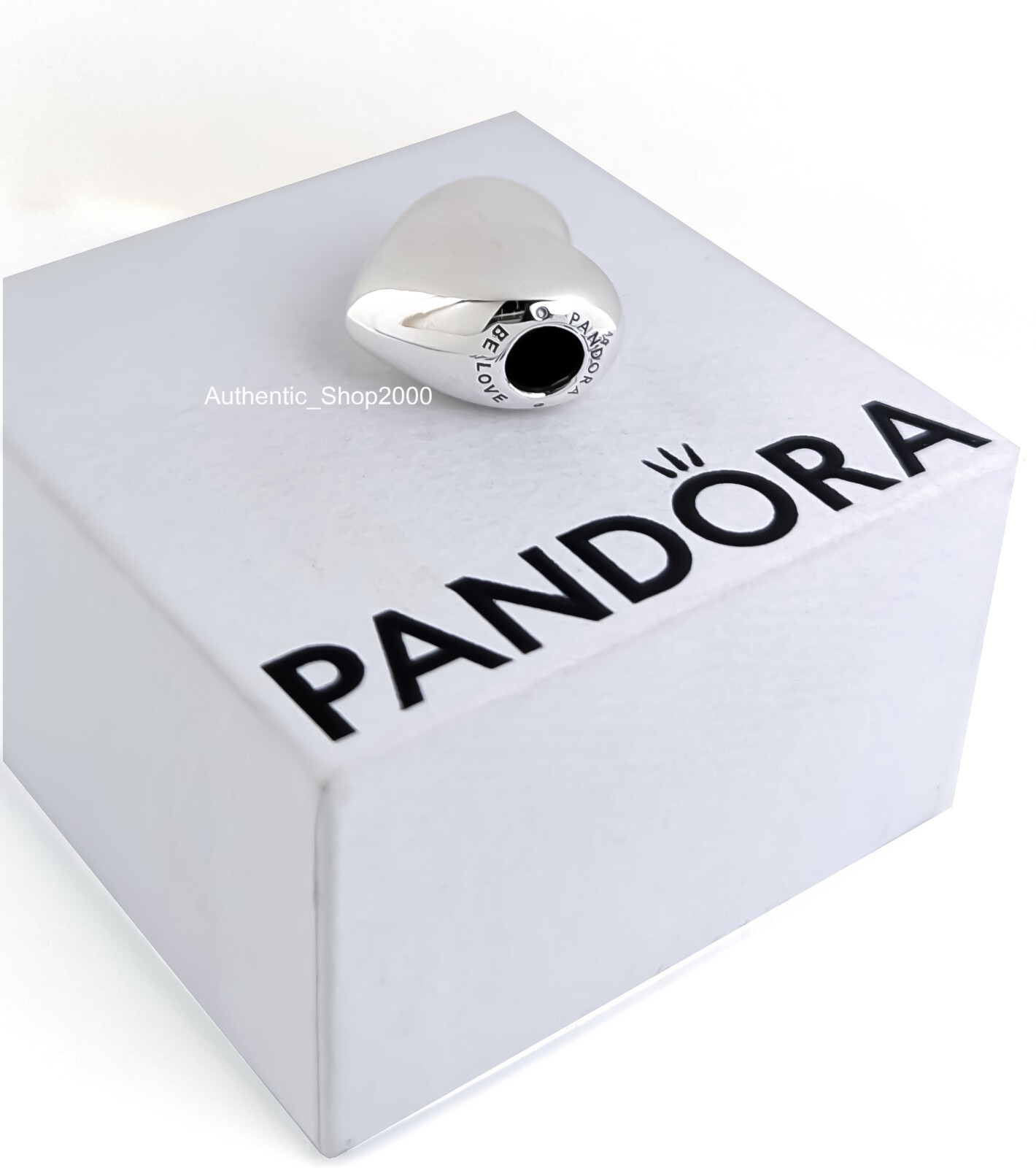 New Authentic PANDORA Brand 925 Be Love Engravable Large Heart Charm 793440C00