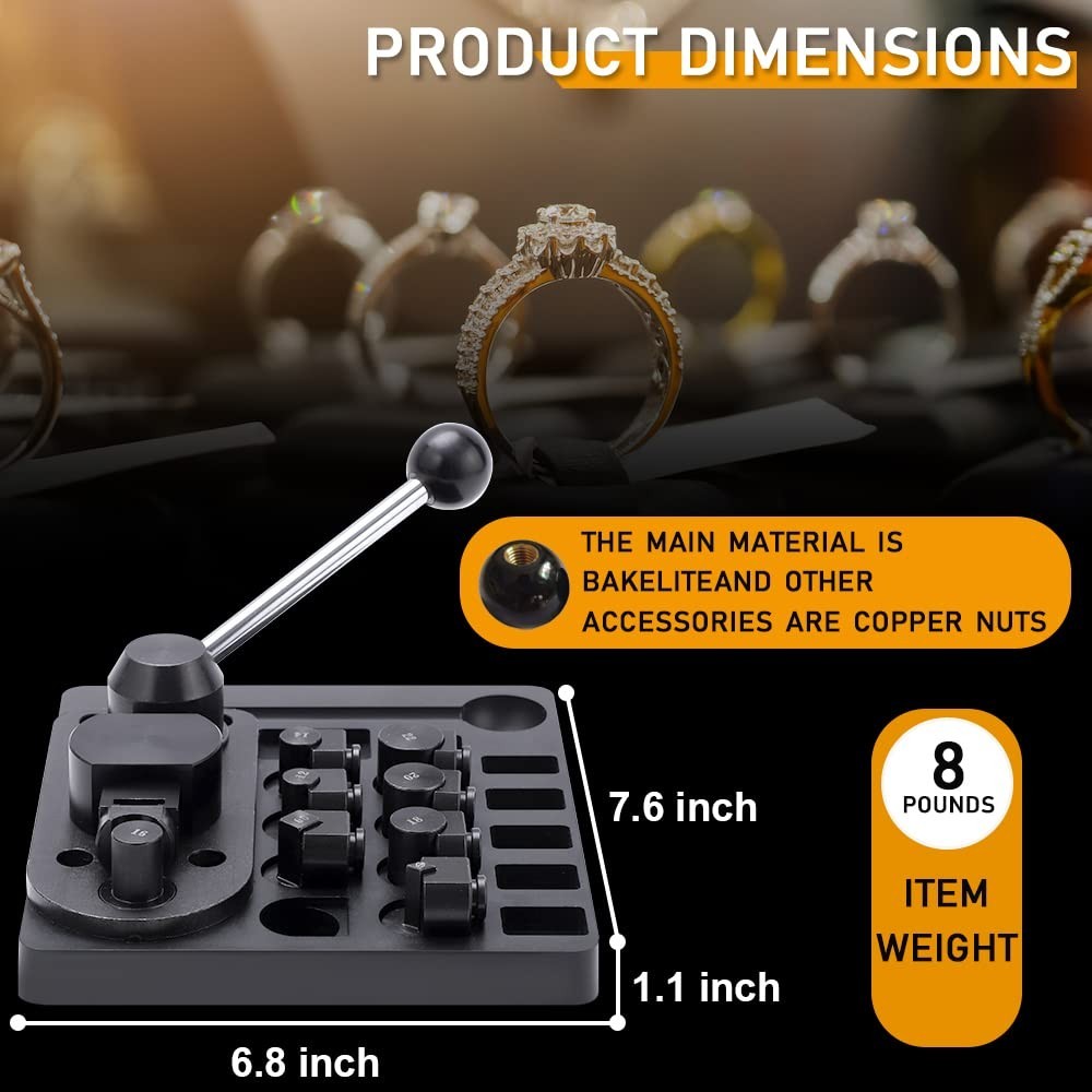 11 in 1 Ring Bender Tool for Spoon Rings with Jewelry Saw Frame