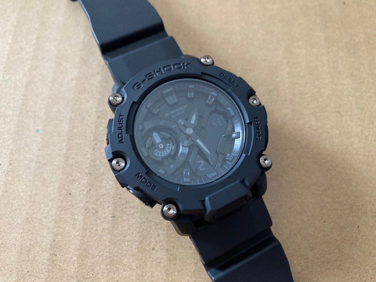 CASIO G SHOCK GA 2200BB 1AJF CARBON CORE GUARD Casio G Shock