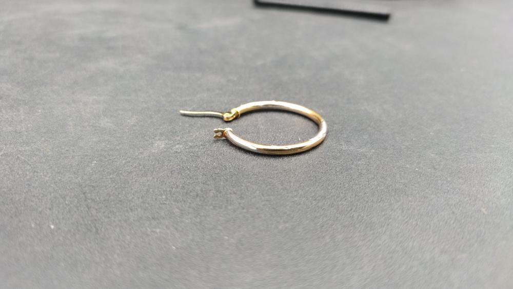 Gold Earrings 10K Yellow Gold 0.5g (ASA067590)
