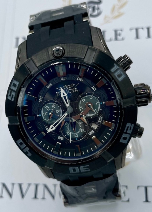 Invicta Marvel Black Panther Men’s Watch 50mm Blk/Gunmetal 26749 Limited to 3000
