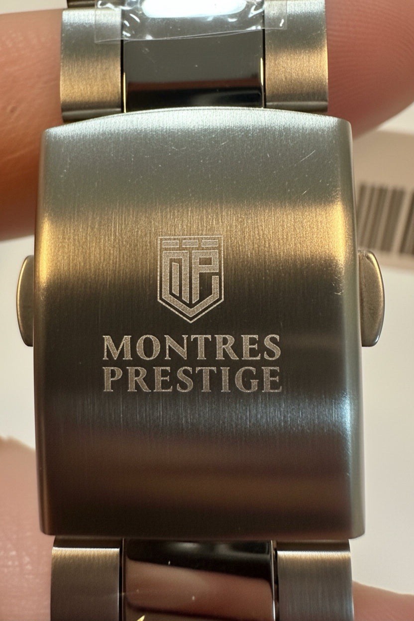 MONTRES PRESTIGE X INVICTA MPW-0089 QUARTZ 42MM CHRONOGRAPH LOOK 30M DRESS NB