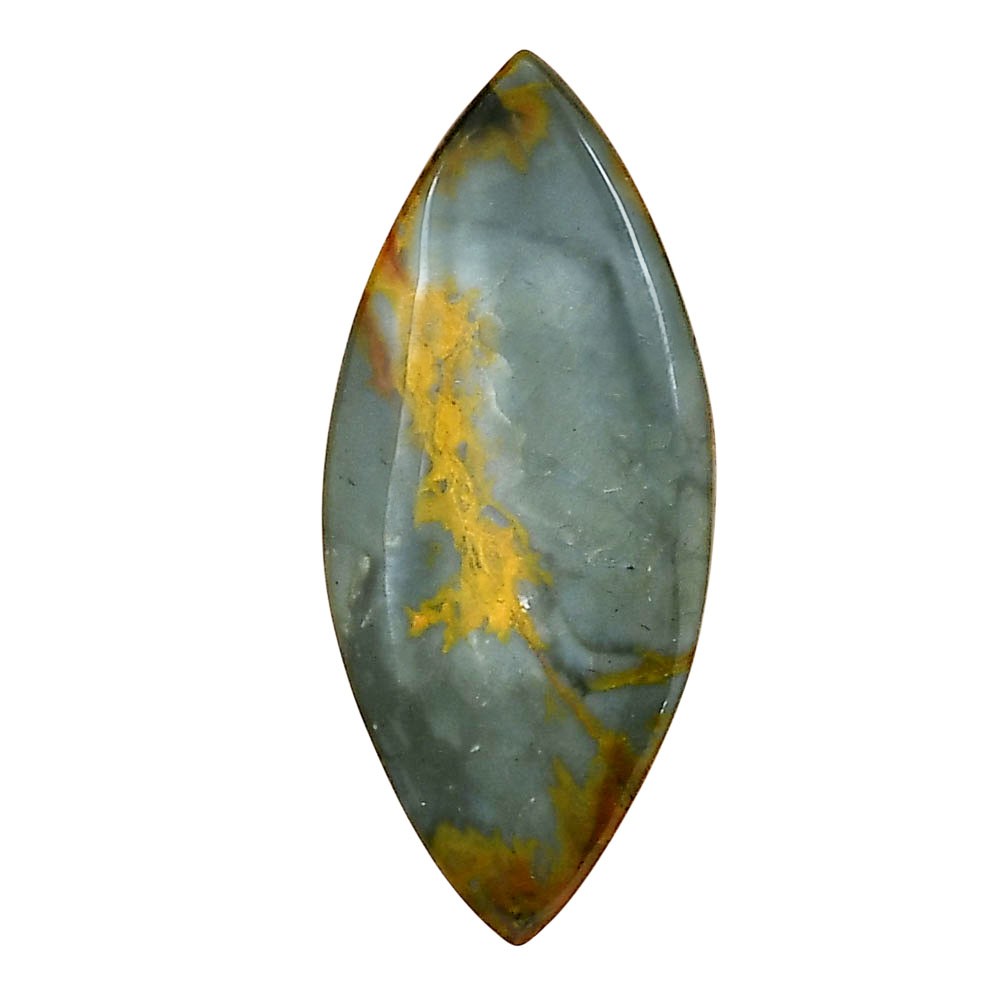 Natural Rocky Butte Picture Jasper 35.3×15.5×4.3mm Marquise Gemstone LS01780-25
