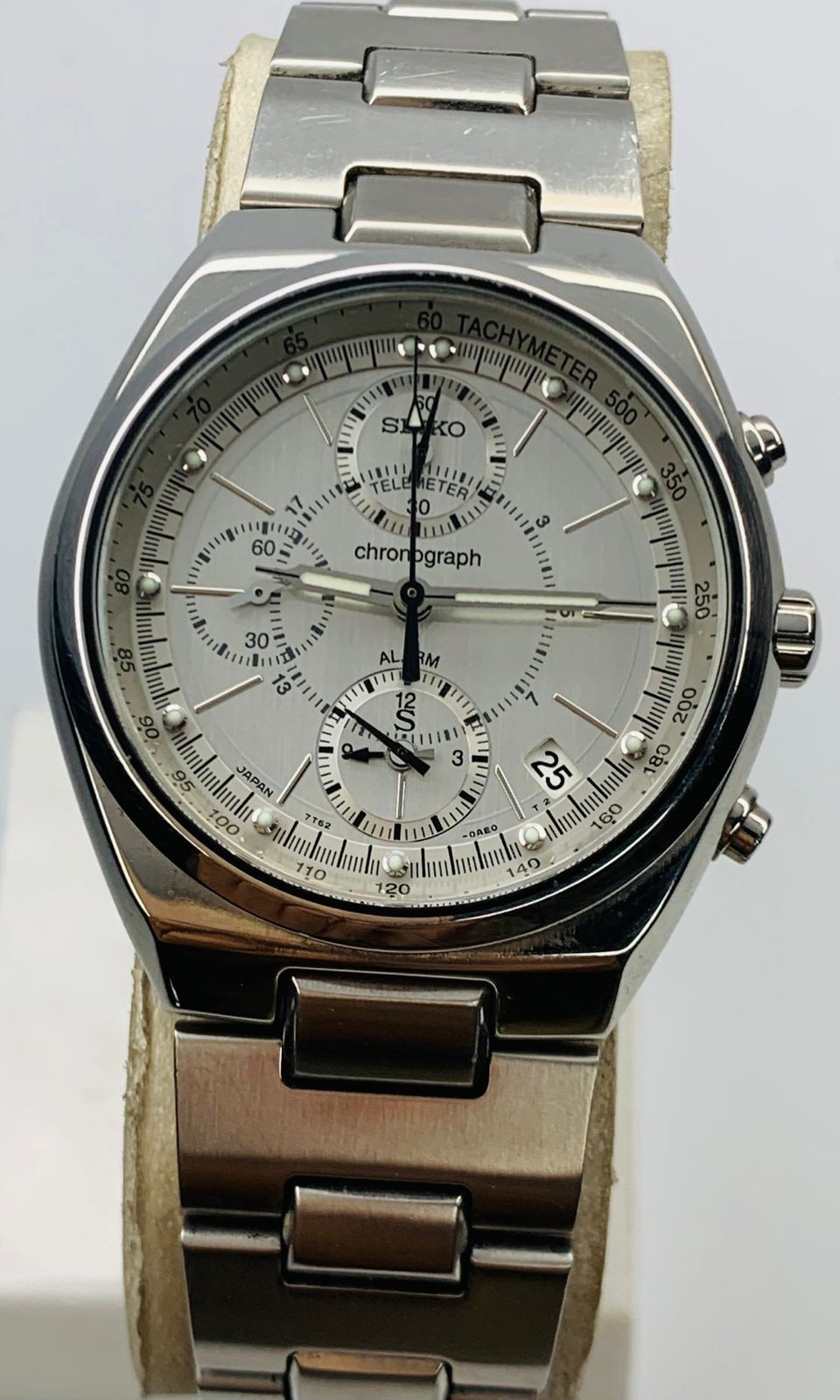 Vintage Seiko SUS Chronograph 7T62-0AA0 Men’s Quartz Watch