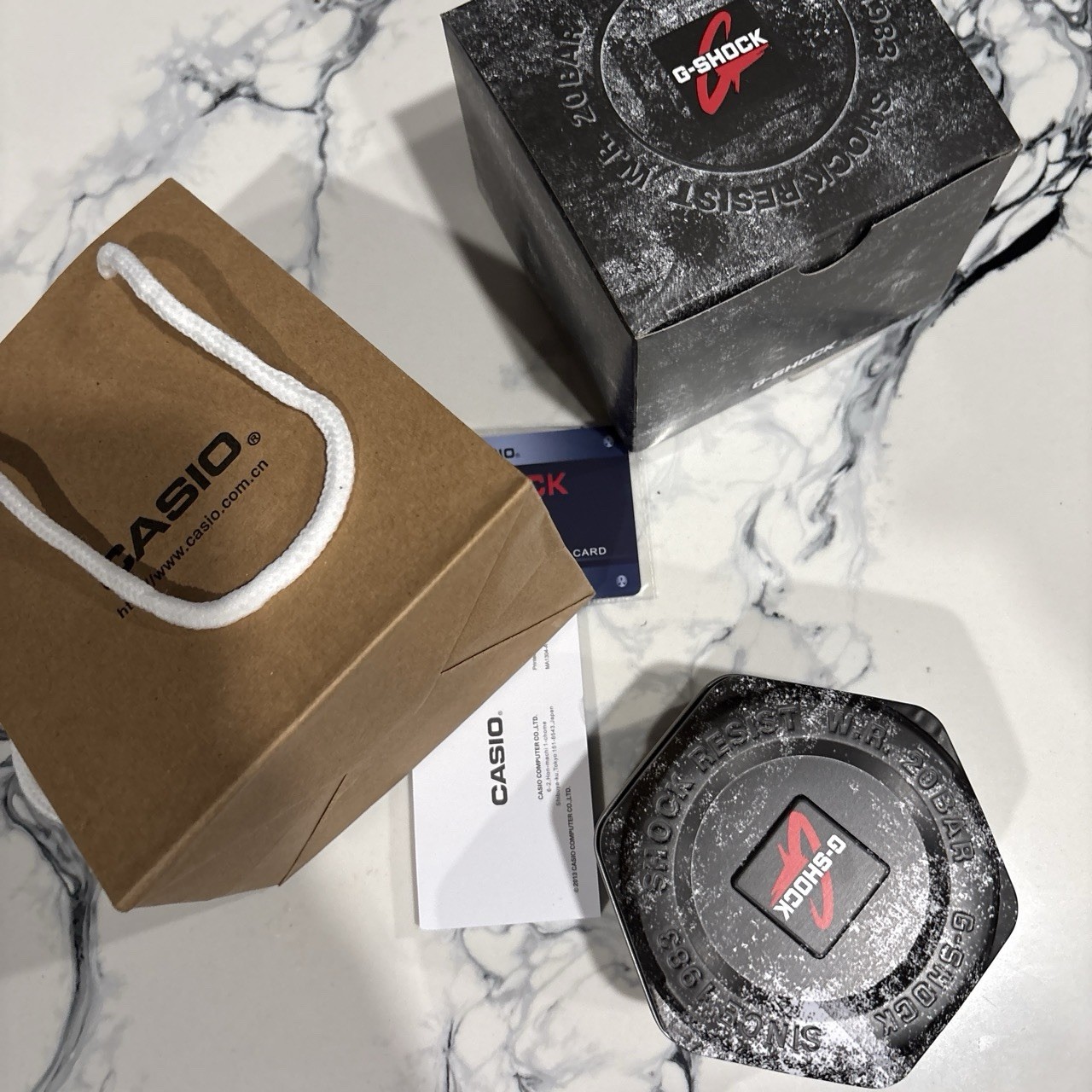 Brand new Black Gshock ga2100 never worn comes with all oficial paper work✅