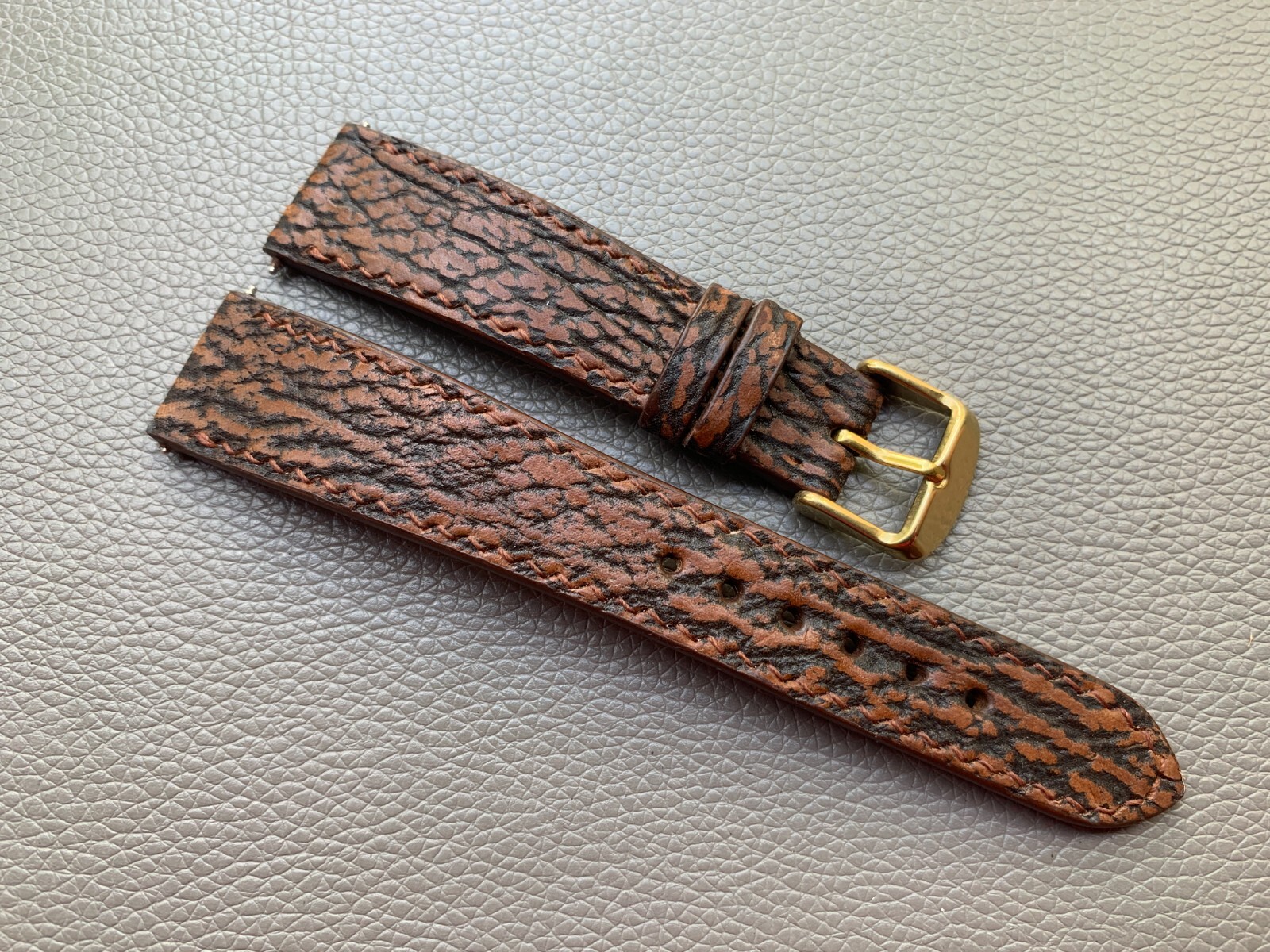 Genuine Real Skin Leather Watch Strap Band 10… 26 17 18 19 20 21 22 23 24 26mm