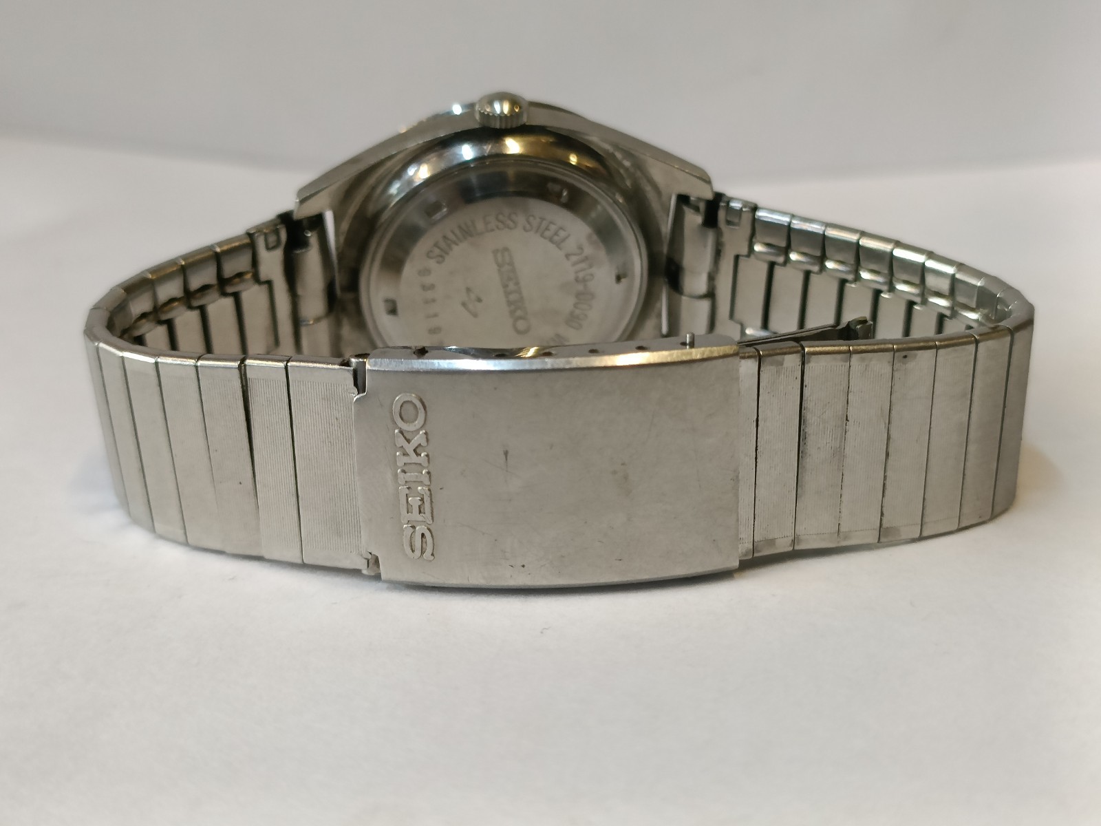 SEIKO 21J WINDING GRAY DIAL 2119-0090 JAPAN WOMEN’S WORKING CONDITION