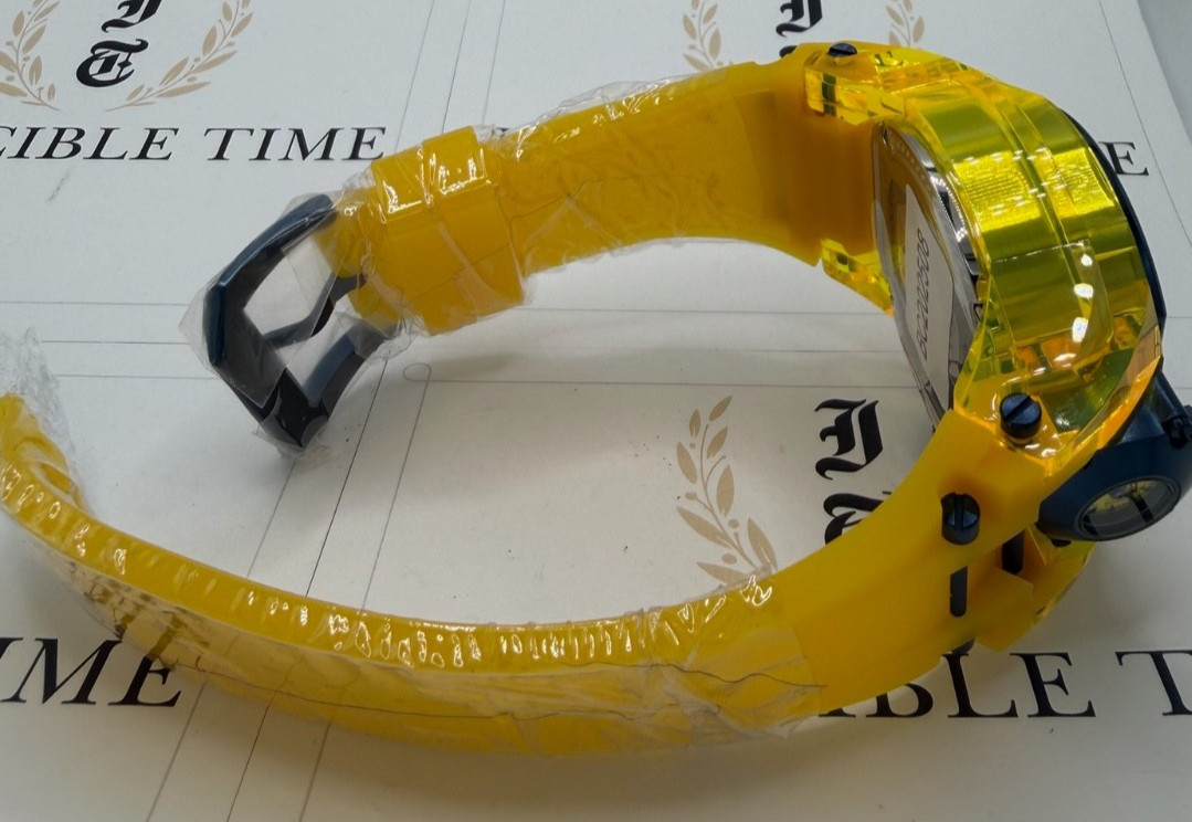 Invicta Bolt Zeus Magnum Men’s Watch – 52mm, Yellow, Dark Blue (39472)