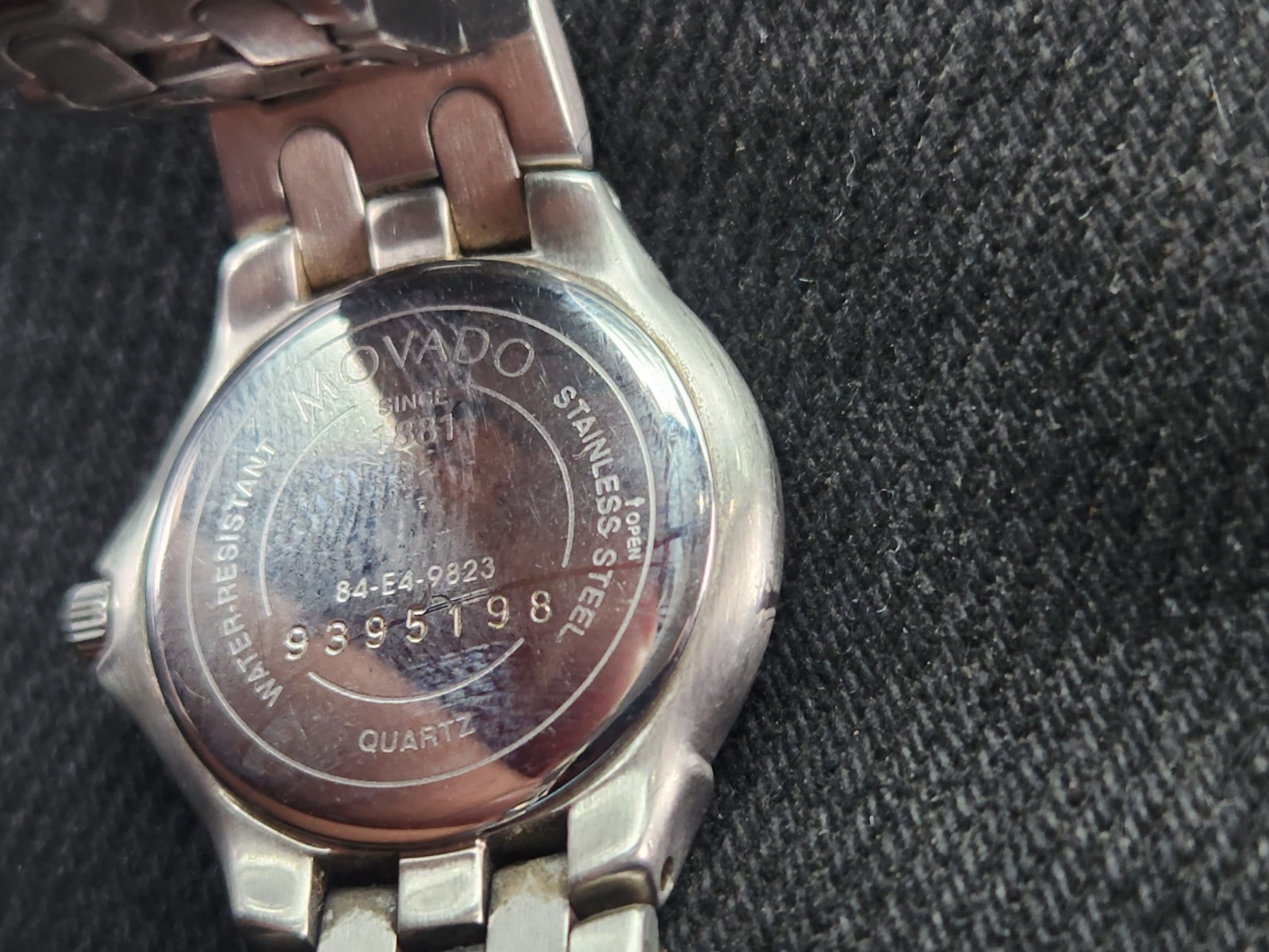 Movado 84 E4 9823 Women’s Watch Stainless Steel