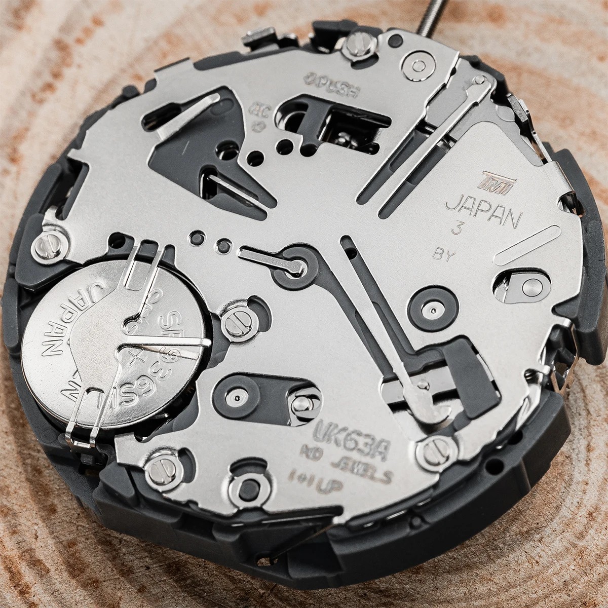 Genuine Seiko VK63A Chronograph Movement Japan VK63 Mecha-Quartz Watch Mod Kit