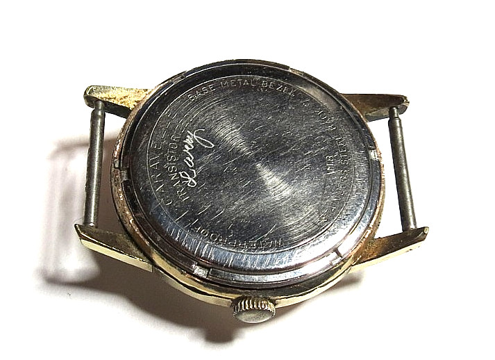 VINTAGE 1968 MEN’S CARAVELLE M8 TRANSFORMER 120TC BATTERY WRISWATCH FOR PARTS