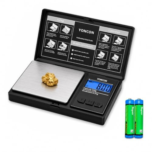 500g Digital Scale 0.01g Accuracy LCD Display Tare Function Portable Pocket