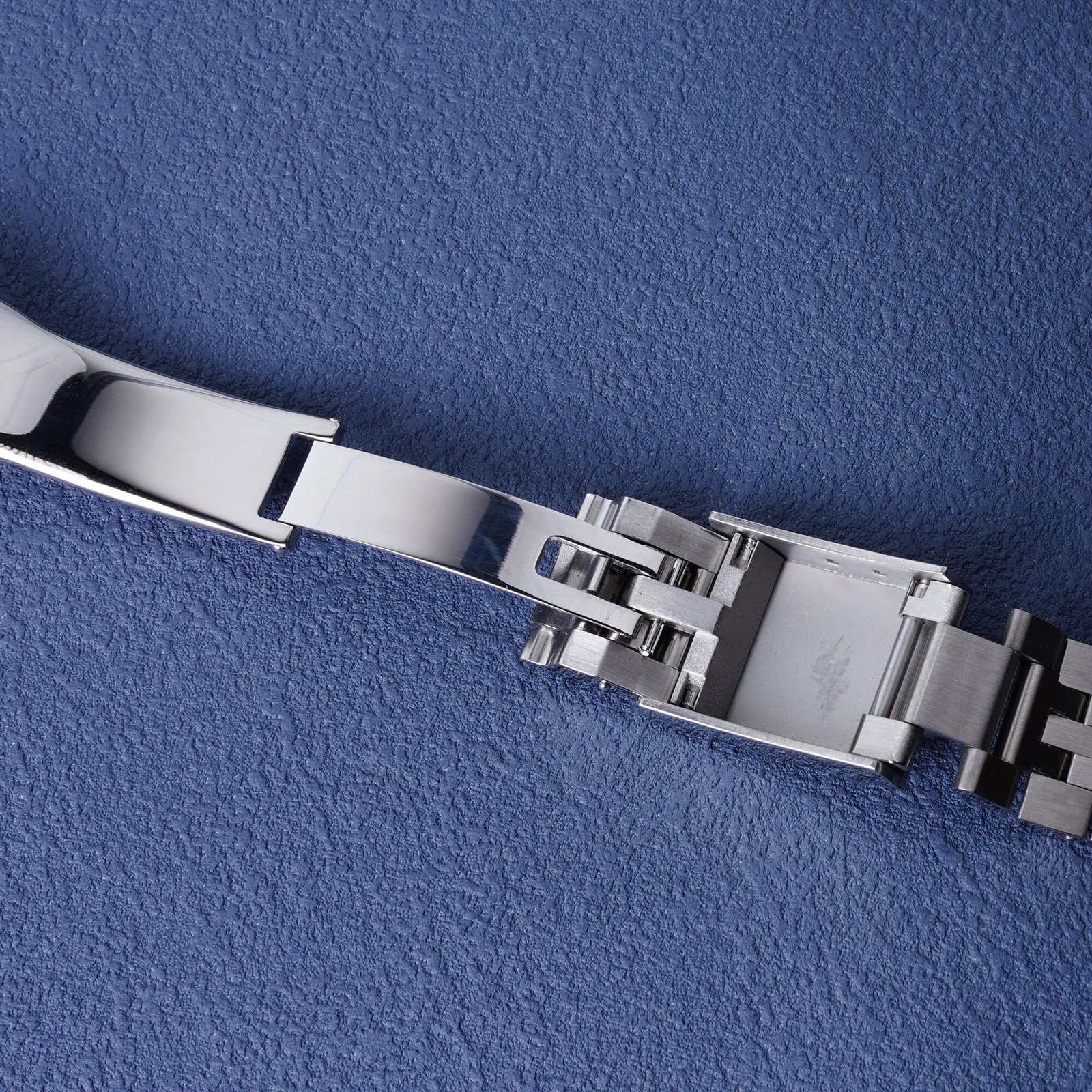 For Seiko 5 SNK361 18mm Jubilee WatchBand Bracelet With Oyster Deployment Clasp