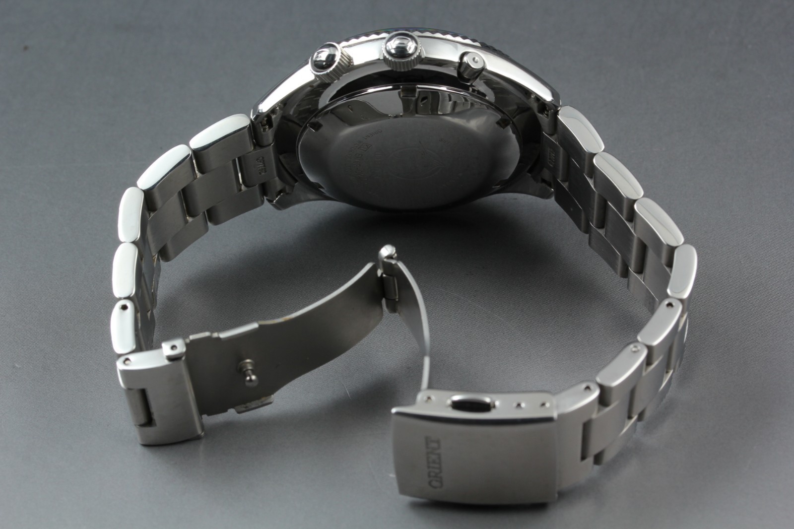 [Near MINT] Orient King Master EM6F-C2 Glay Automatic Men’s From Japan #3415