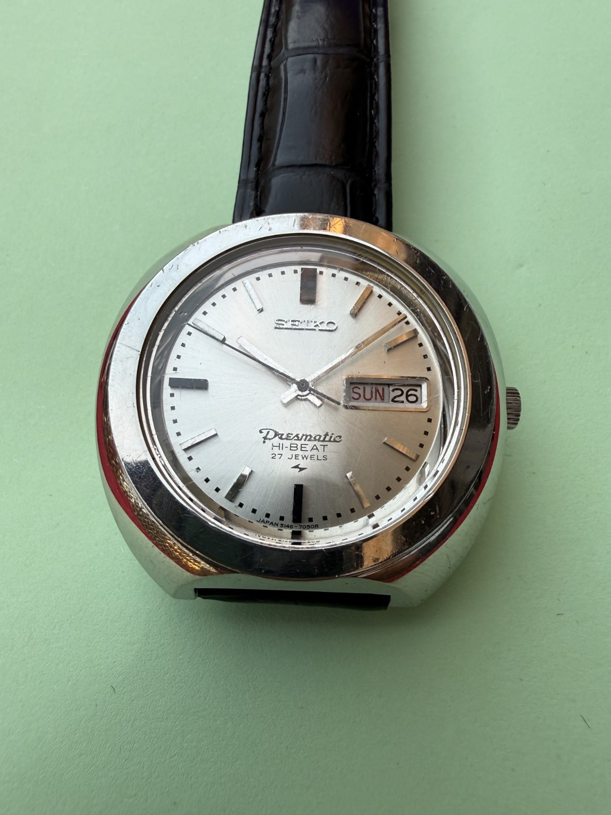 Seiko Prestamatic – 5146-7030 – Rare Seiko Day Date