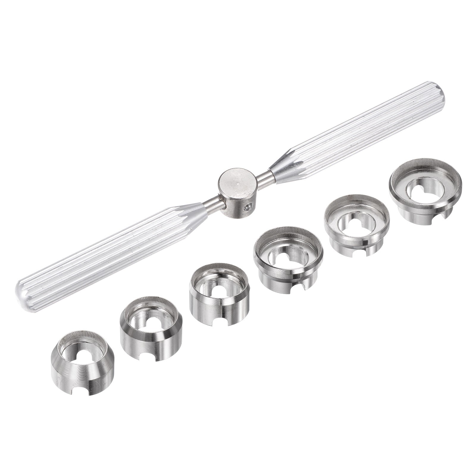 5537 Watch Case Opener Dies Set Alloy Steel Watch Back Case Remover with Wrench