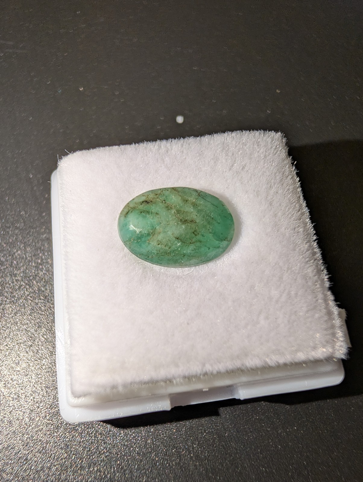 2.04ct Zambian Emerald 100% Natural No Heat Treatment, Fisher Filling 1000Retail