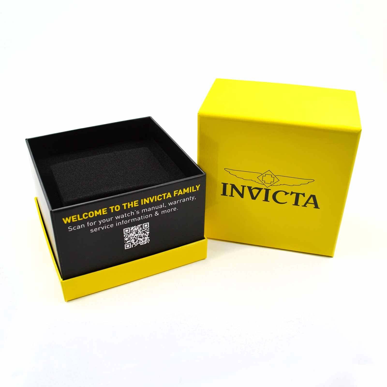 Invicta Men’s Watch Speedway Chronograph White and Black Dial Bracelet 9211