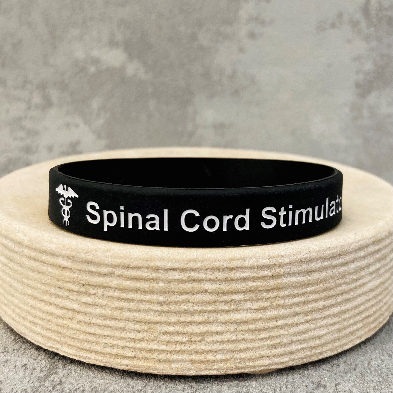 Spinal Cord Stimulator Medical Wristband Unisex Emergency ID 202mm