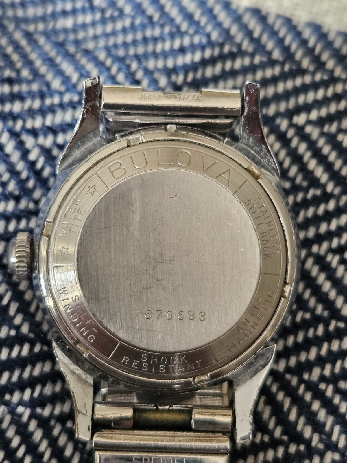 VINTAGE Bulova mens watch 23 Jewels