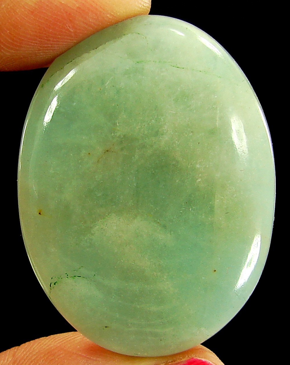 66.10 Ct Natural Aquamarine Loose Gemstone Cabochon Wire Wrap Stone – 4808