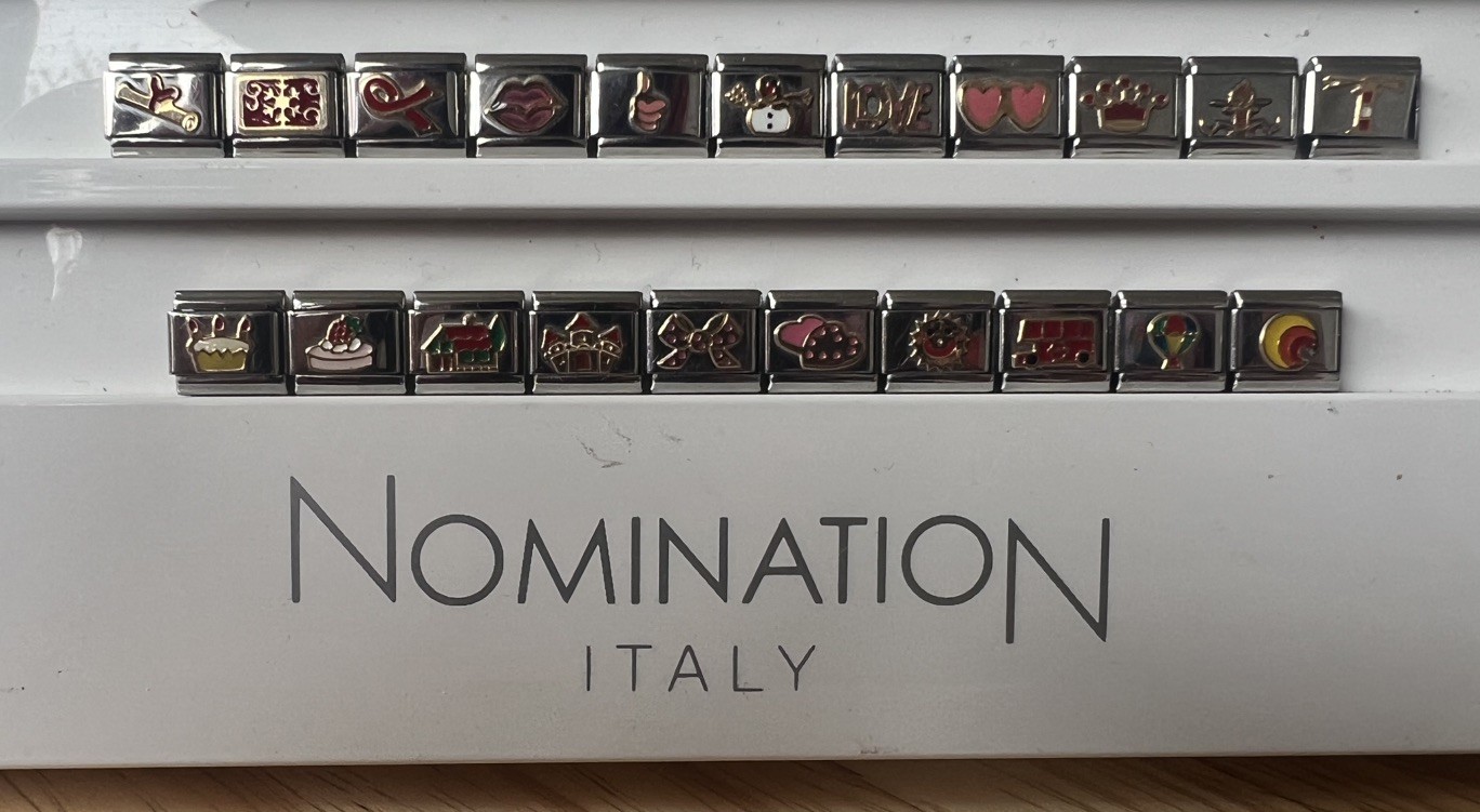 Genuine Nomination Charm – Enamel – Multi Listing You Choose