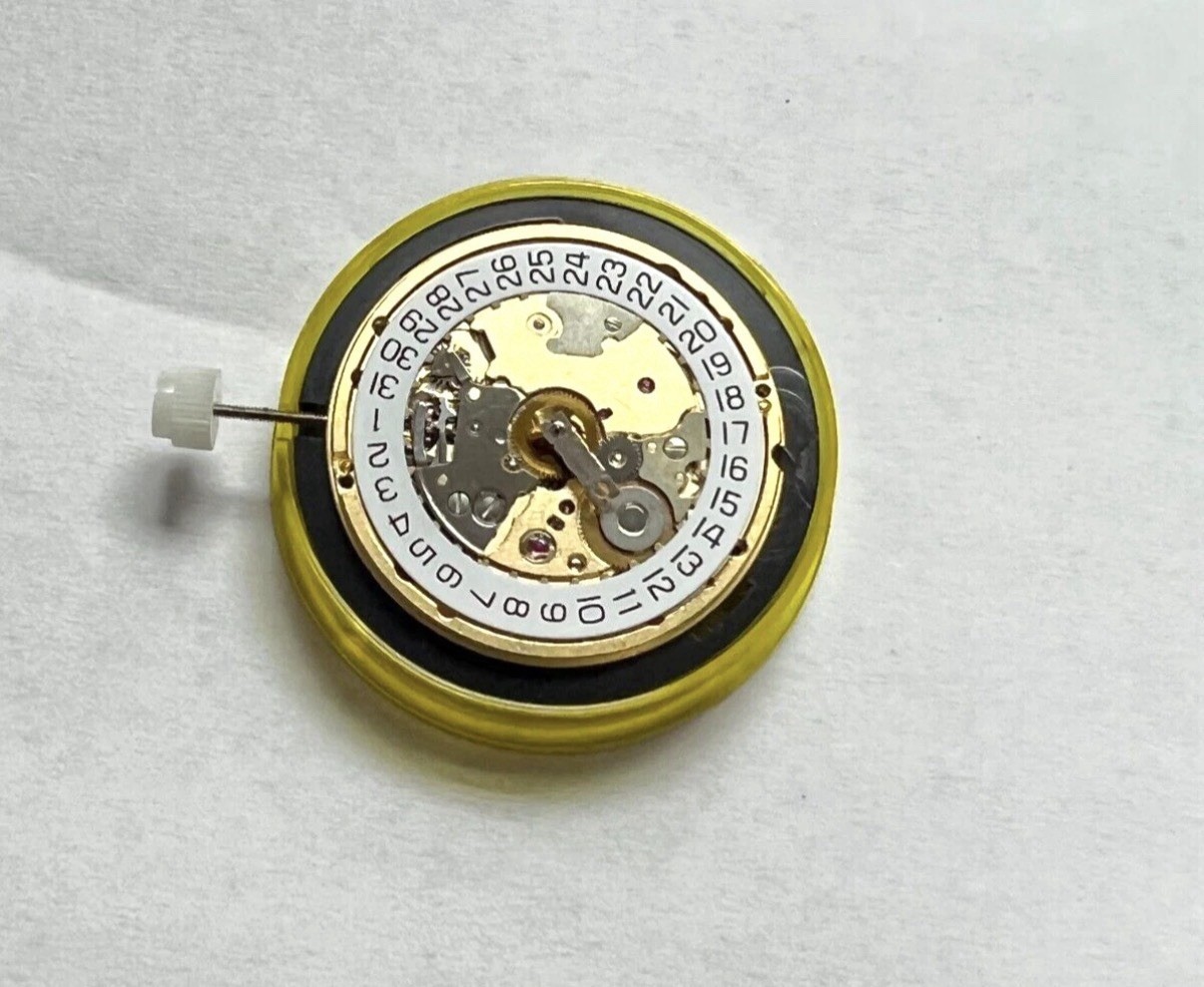 ORIGINAL NEW ETA 2892-A2 AUTOMATIC MOVEMENT PENA SURRISI SWISS 21 JEWELS DATE 3′