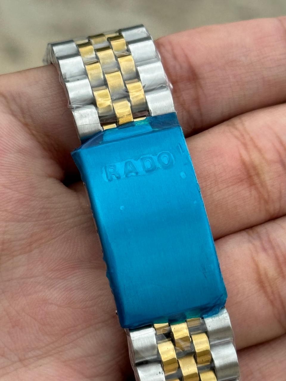 Rado Purple Horse Two Tone Blue Dial Men’s Automatic Watch