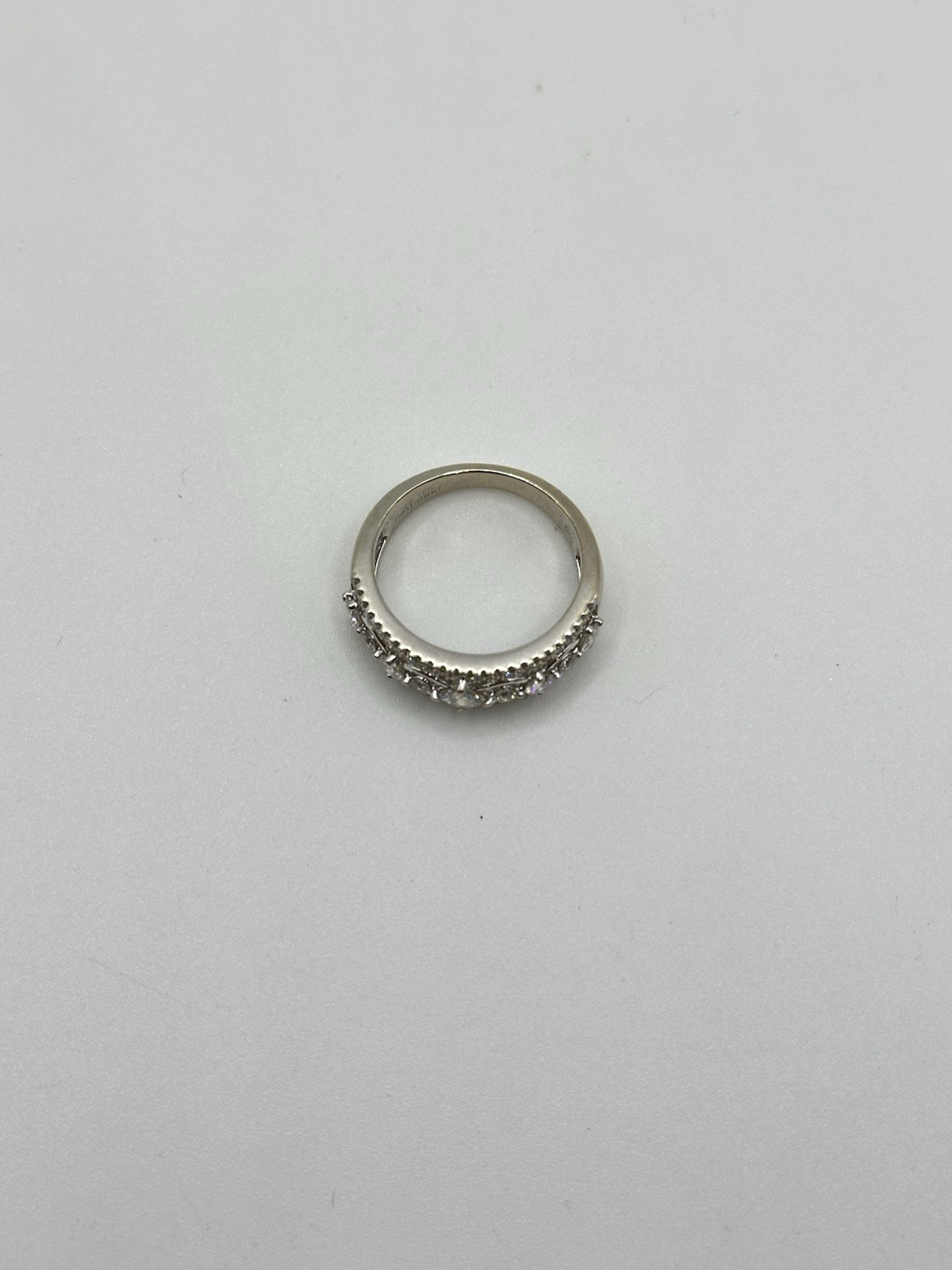 Kay’s The LEO First Light Natural Diamond Anniversary Band Ring 14k White Gold