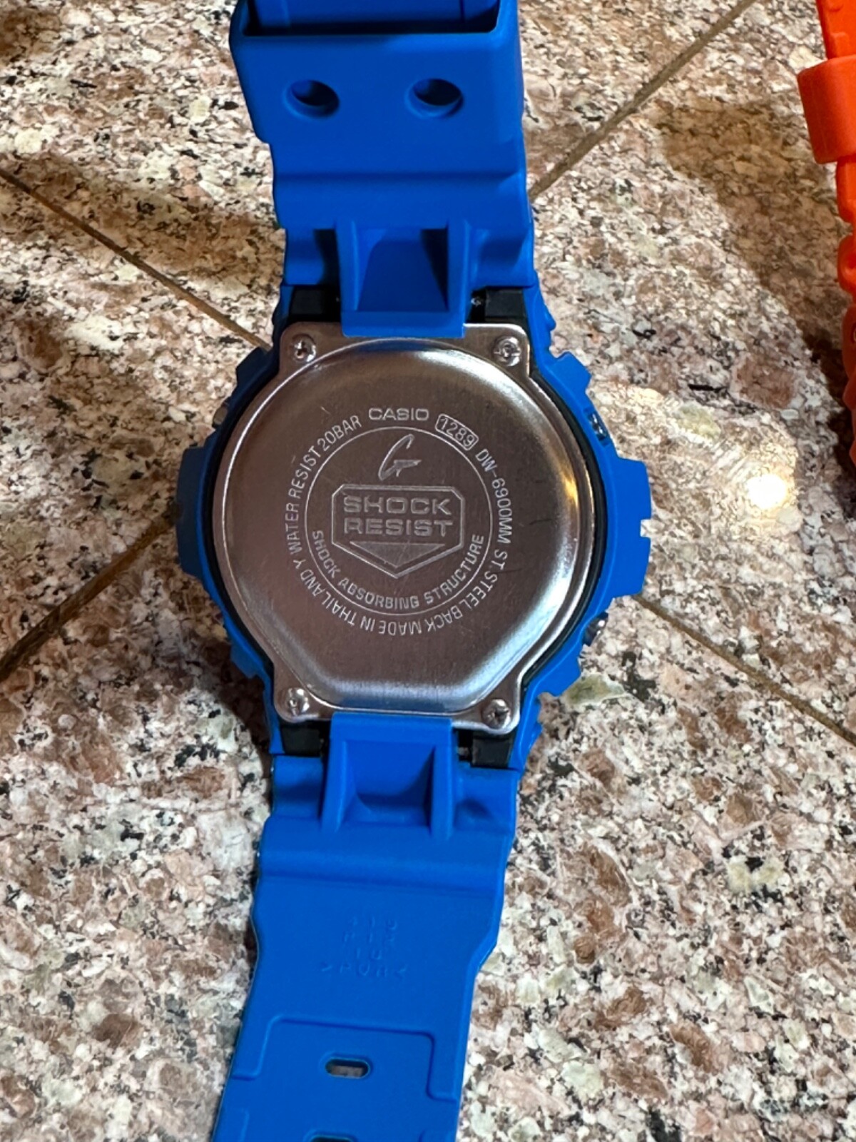 Casio G-Shock DW-6900MM-2 + DW6900MM-4 Combo SET Matte Blue & Orange dw-6900 WOW