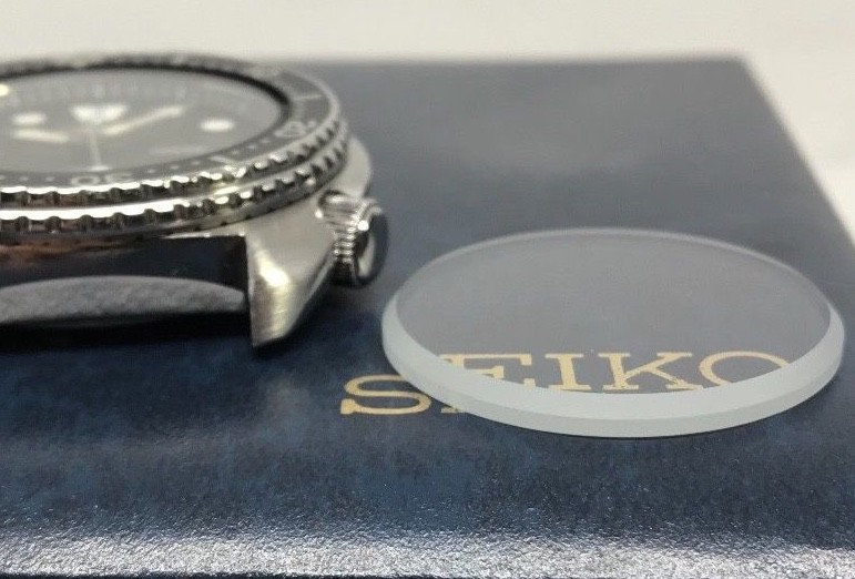SWISS Made Glass Crystal Seiko diver 6309-7040 6309-7049