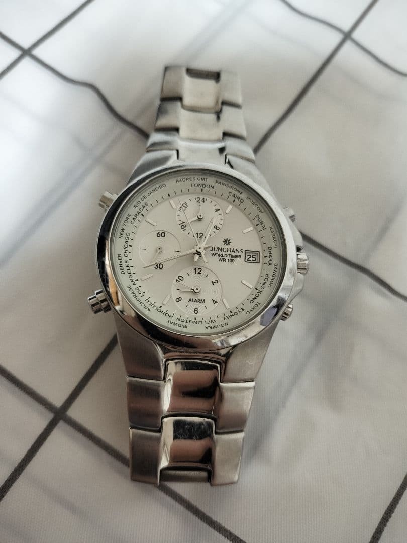 Junghans World Timer 41/4193 Quartz Watch