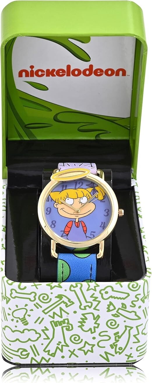 Accutime Nickelodeon Rugrats Adult Women’s Analog Watch