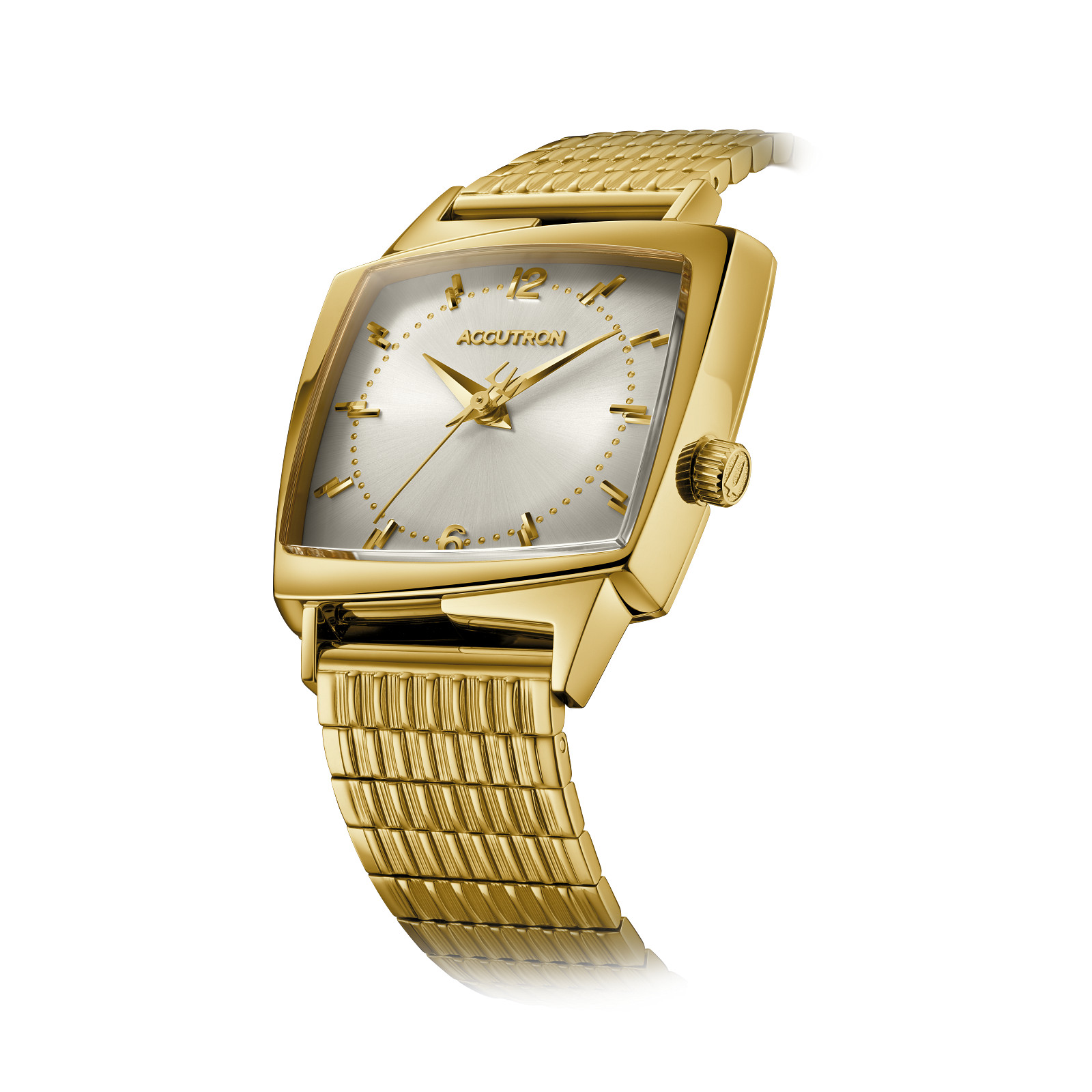 Bulova Accutron Legacy “521” Automatic Limited Re-Edition 2SW7A002 Gold Watch