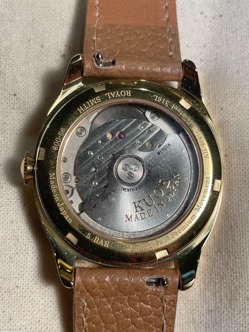 KUOE Kyoto Royal Smith 90-008 Automatic Watch W/BOX