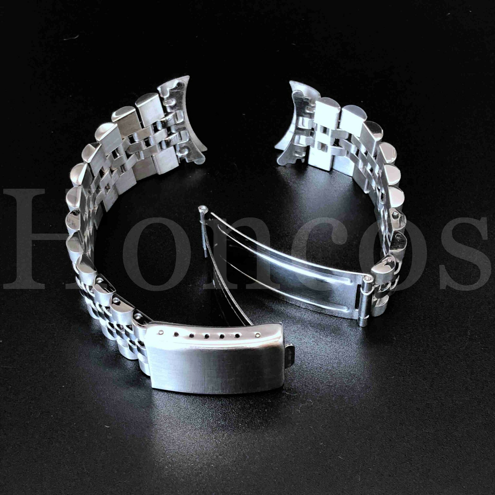 19MM JUBILEE WATCH BAND BRACELET FITS FOR ROLEX AIR KING 1500 5500 STAINLESS