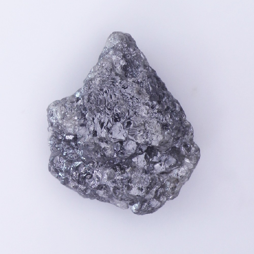 2.30 Carat Raw Blackish Color Loose Rare Rough Natural Earth Mined Diamond