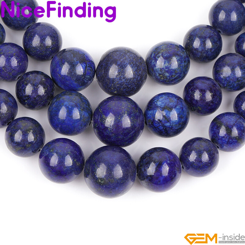 Natural Assorted Stones Graduated Round Semi-Finished Necklace Beads 15″ 6-14mm