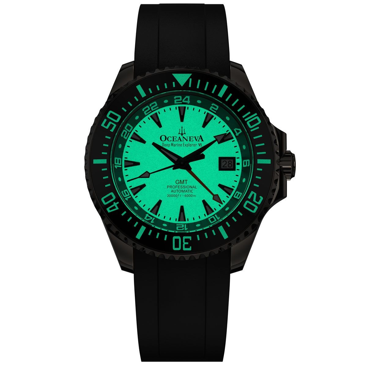 Oceaneva Deep Marine Explorer VI 6000m Titanium X1 Automatic Watch